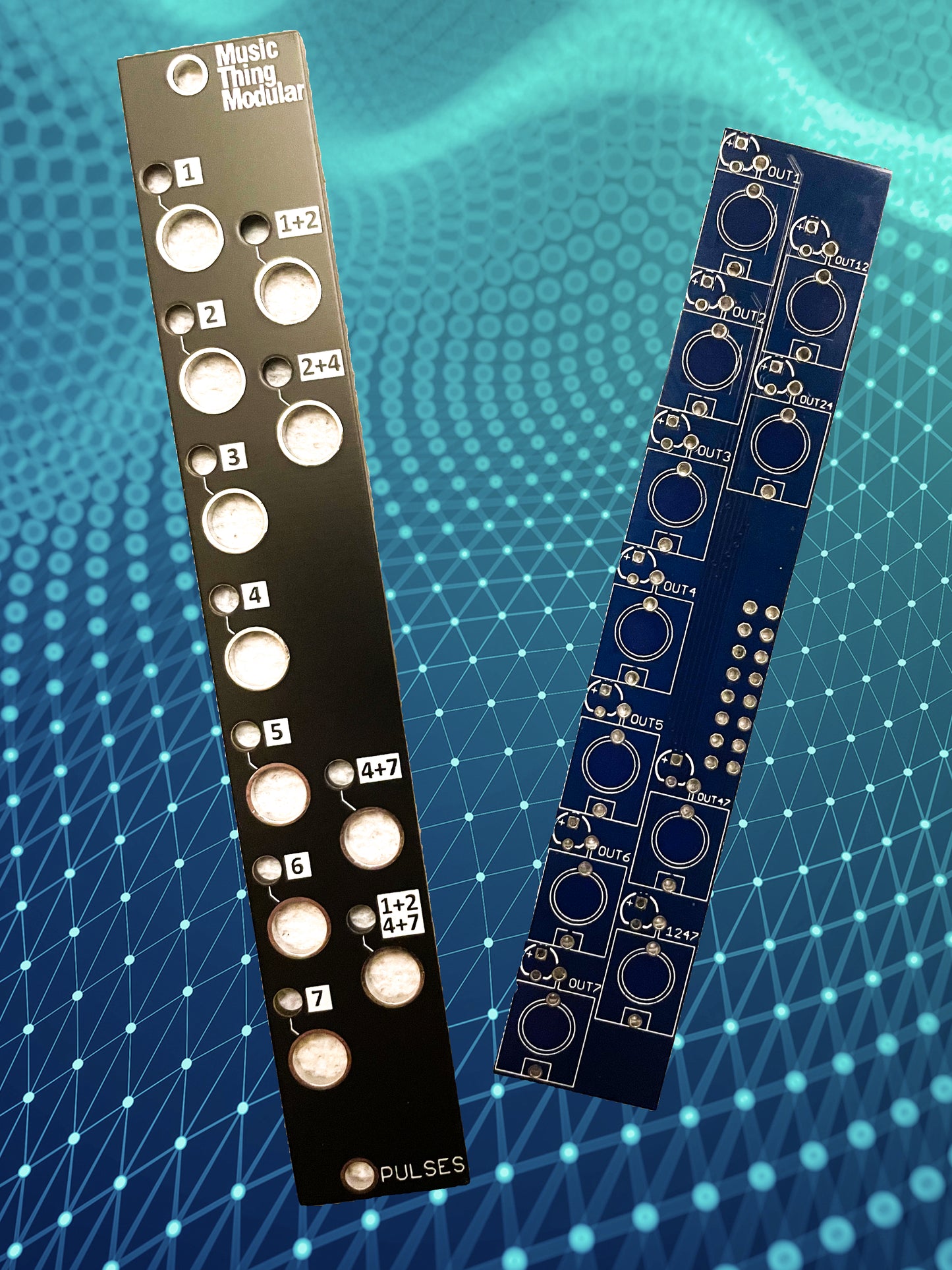 Music Thing Modular - Pulses PCB & Panel