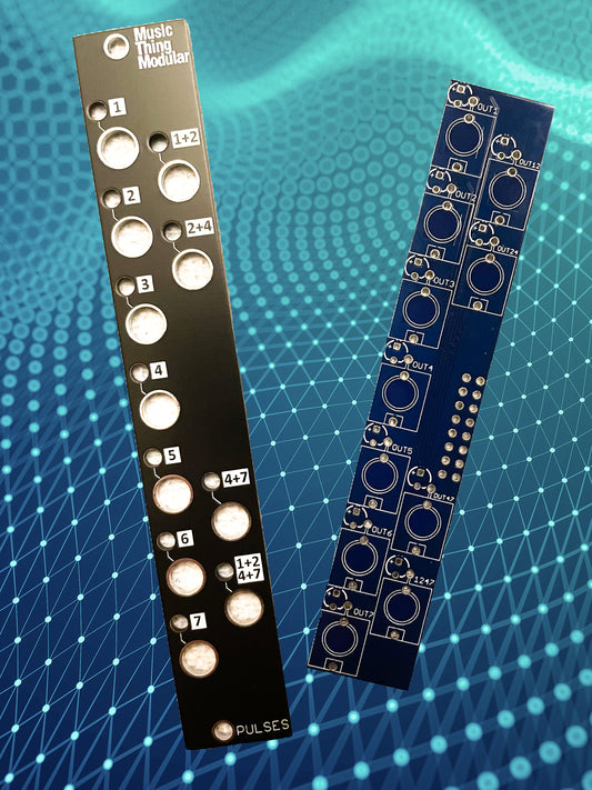 Music Thing Modular - Pulses PCB & Panel