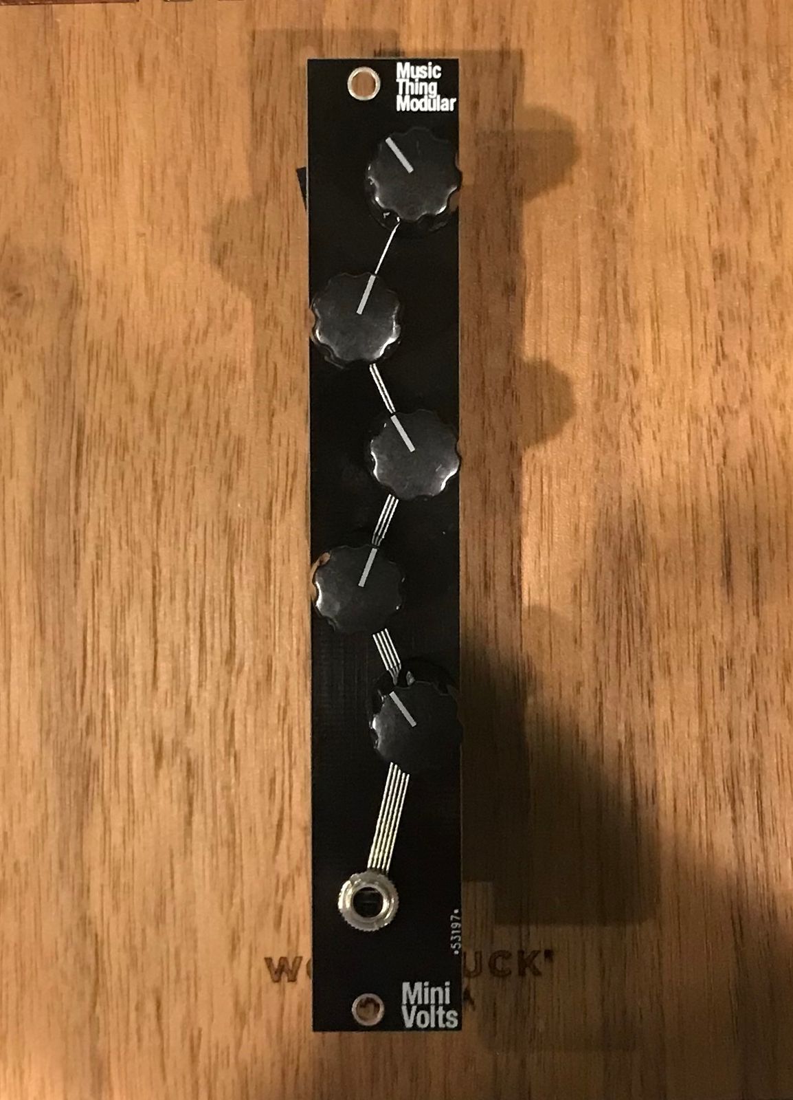 Music Thing Modular Turing Volts Expander - Black Panel